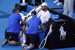 Corentin Moutet reconnaît avoir fait un malaise avant son match contre Tien à l&rsquo;Open d&rsquo;Australie