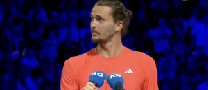 Énorme malaise avant le début du discours de Zverev, battu en finale par Sinner