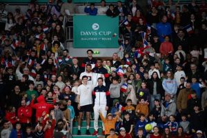 Humbert, Fils, Herbert : les Bleus prennent leurs marques à Orléans avant d&rsquo;affronter le Brésil en Coupe Davis