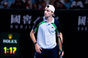 Humbert avant d&rsquo;affronter Zverev en 8es de l&rsquo;Open d&rsquo;Australie