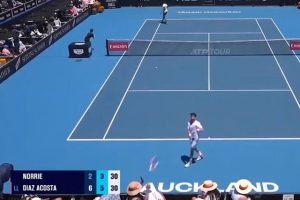Le geste maladroit de Cameron Norrie qui touche une spectatrice en jetant sa raquette