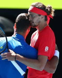 Le grand geste de classe de Zverev: »Novak est un exemple, montrez lui un peu d&rsquo;amour »
