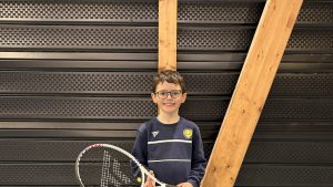 Onet-le-Château. Focus sur Marius, la petite pépite du club de tennis, pour bien commencer l’année