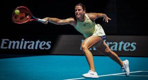 Open d&rsquo;Australie > Navarro qui n&rsquo;a pas eu le droit à son ralenti : « Cela va très vite. Vous frappez le coup, elle le renvoie et vous vous dites : « Oh, je crois que je joue »