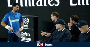Open d&rsquo;Australie: Novak Djokovic élogieux envers Andy Murray pour son « super » conseil pendant son match