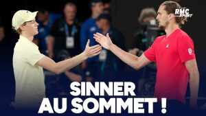 Sinner dégoûte Zverev et remporte une nouvel Open d&rsquo;Australie… la balle de match avec les comms RMC