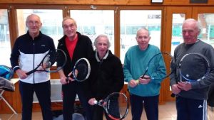 Tennis : les vétérans brillent en championnat régional