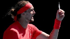 « Vous êtes fou? », la colère de Zverev contre l&rsquo;arbitre qui a arrêté un point à cause d&rsquo;une plume