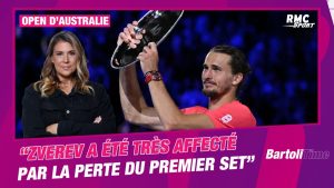 « Zverev a été très affecté par la perte du premier set contre Sinner », analyse Bartoli