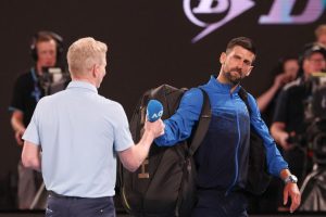 fâché par des « commentaires insultants » d’un journaliste, Djokovic quitte le court sans donner d’interview