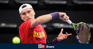 ATP Marseille : Raphaël Collignon éliminé au 1er tour par le Serbe Hamad Medjedovic