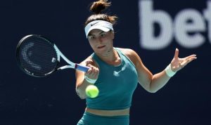 Andreescu opérée et absente jusqu’à la saison sur terre battue