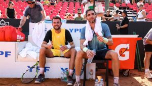 ENTRETIEN. Tennis (Circuit Challenger) : « On aurait dû faire notre jeu… » regrette le Toulousain Théo Arribagé après sa défaite en finale du double à Rosario (Argentine)