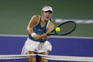 La Russe Mirra Andreeva, plus jeune finaliste de l&rsquo;histoire d&rsquo;un WTA 1000