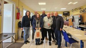 Laroque-d&rsquo;Olmes. Une visite prometteuse pour le tennis