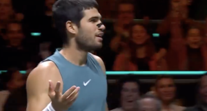 Vidéos, ATP – Rotterdam > Carlos Alcaraz vient vraiment d&rsquo;une autre planète, le public hollandais s&rsquo;en souviendra