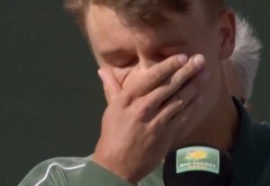 ATP – Indian Wells > Hoger Rune, en larmes mais pas résigné : « Jack a été très bon mais je n&rsquo;ai pas été assez agressif, je n&rsquo;ai pas saisi les quelques occasions pour lui compliquer la tâche »