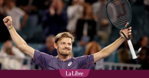 David Goffin bat Alcaraz à Miami: « C&rsquo;est pour cela que je continue à jouer au tennis »