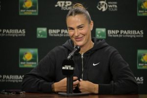 « Je suis prête à prendre ma revanche », insiste la n°1 mondiale Aryna Sabalenka avant Indian Wells