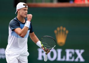 La balle de break brillamment sauvée par Rune contre Tsitsipas à Indian Wells