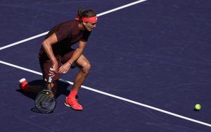 La routine étrange de Zverev à Indian Wells
