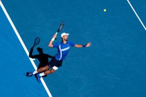 Novak Djokovic après sa défaite dès son entrée en lice à Indian Wells