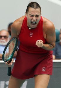Sabalenka s’impose en finale et confirme son statut de numéro un mondiale