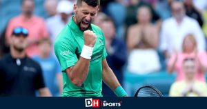 Sous les yeux de Lionel Messi, Novak Djokovic écarte Grigor Dimitrov en demi-finale à Miami et se rapproche de son 100e titre ATP