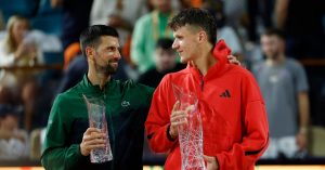 Tennis – Miami (H) : Pas de 100e titre pour Djokovic, surpris en finale par Mensik