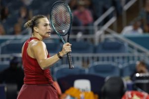 Une demie Aryna Sabalenka – Jasmine Paolini à Miami