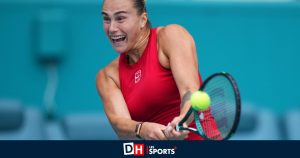 WTA Miami: la numéro 1 mondiale, Sabalenka bat Danielle Collins, tenante du titre, pour aller en quarts