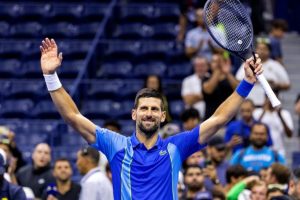 en atteignant les quarts de finale à Miami pour la 8ᵉ fois, Djokovic ajoute un nouveau chiffre fort à sa carrière