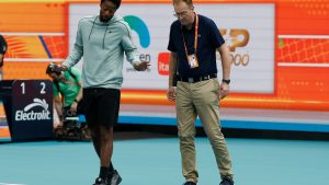 le match de Gaël Monfils interrompu par… des reflets du soleil