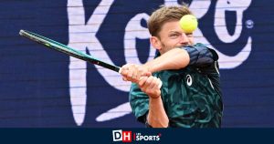 Coup dur pour David Goffin avant Roland-Garros : le Belge, blessé à la cheville, forcé d&rsquo;abandonner contre Alexandre Muller