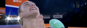 Insolite, WTA – Stuttgart > Sabalenka, avant sa finale contre Ostapenko : « Je vous en supplie. J&rsquo;ai besoin de cette voiture… »