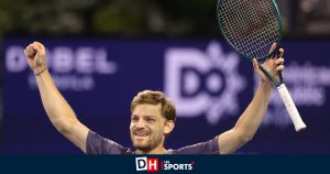Malgré une roue de bicyclette et 45 fautes directes, David Goffin se qualifie pour les quarts de finale à Munich