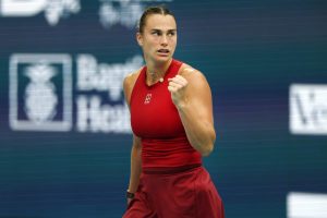 Sabalenka s’en sort contre Mertens à Madrid