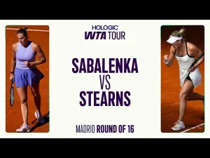 Vidéo: Aryna Sabalenka vs. Peyton Stearns | Résumé du Madrid 2025  

—-