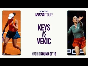 Vidéo: Madison Keys contre Donna Vekic | Résumé de Madrid 2025