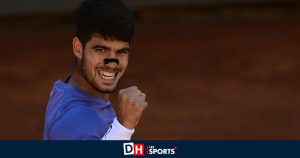 ATP Rome : Carlos Alcaraz se défait de Lorenzo Musetti et se qualifie pour sa première finale