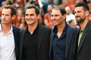 « C&rsquo;était parfait ! » : l&rsquo;émotion forte de Roger Federer pendant l&rsquo;hommage rendu à Rafael Nadal