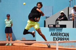 Gabriel Diallo satisfait après sa qualification pour les quarts à Madrid aux dépens de Grigor Dimitrov