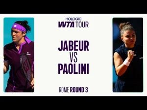 Jasmine Paolini contre Ons Jabeur