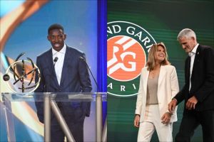 Le joueur du PSG Ousmane Dembélé invité d&rsquo;honneur du tirage au sort de Roland-Garros