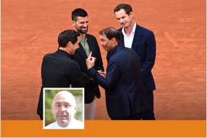 « Les quatre dominants, bien remontés, m&rsquo;attendaient dans une pièce… »  Quand Federer, Nadal, Djokovic et Murray négociaient le prize-money de Roland-Garros