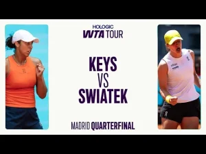Madison Keys contre Iga Swiatek