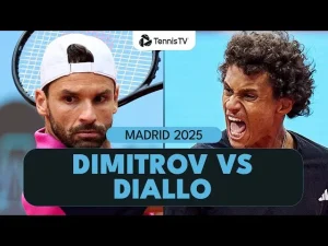 RIDICULOUS Grigor Dimitrov vs Gabriel Diallo Clash ????