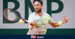 Roland-Garros: après le double messieurs, Sander Gillé sort au premier tour du double mixte