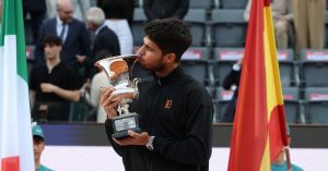Tennis – ATP – Rome : Alcaraz maîtrise Sinner pour s’adjuger le titre