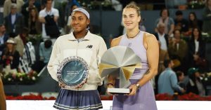 Tennis – WTA – Madrid : Sabalenka s&rsquo;impose en patronne face à Gauff